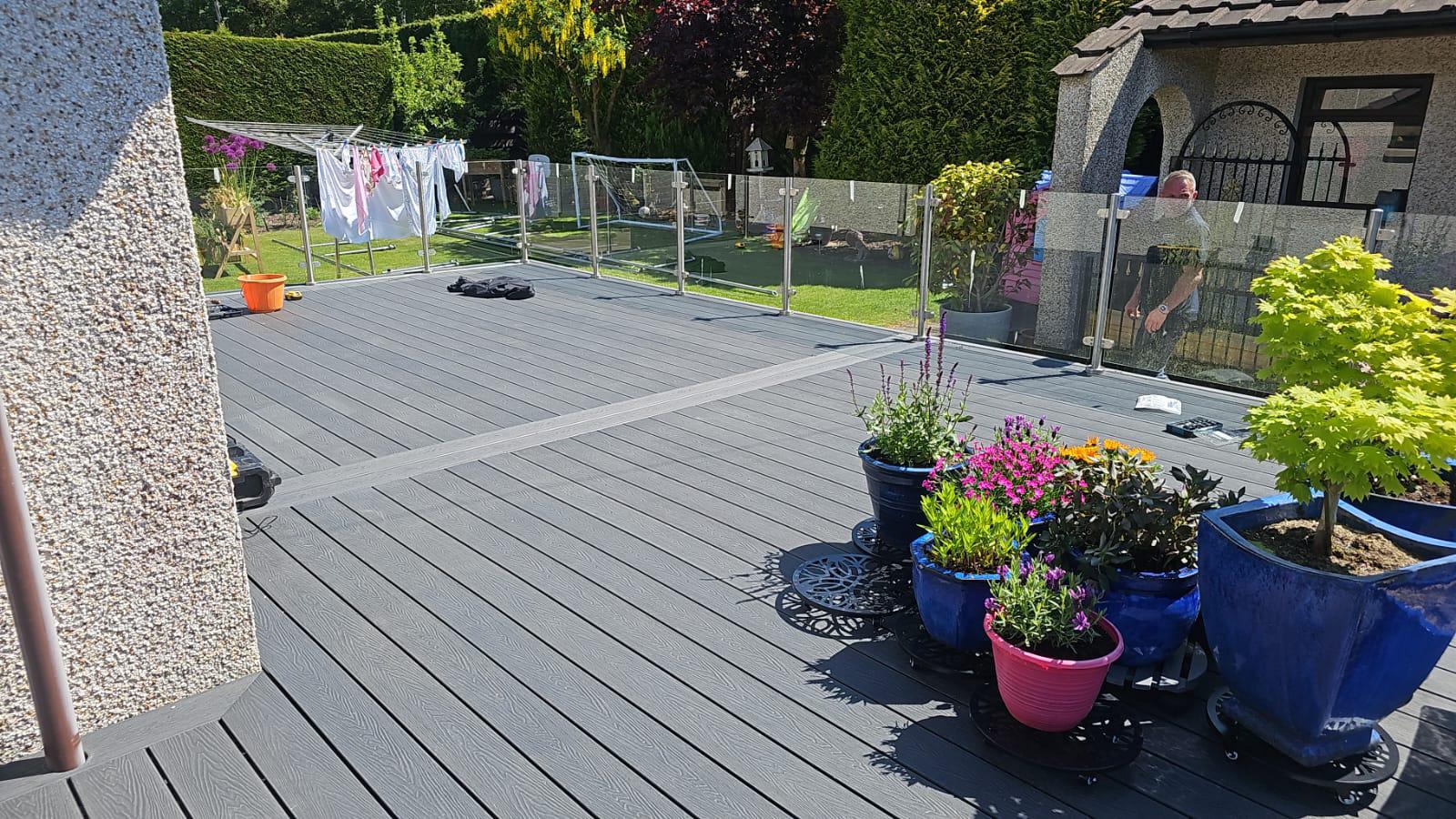 Wooden decking installation Scotland - expert decking services